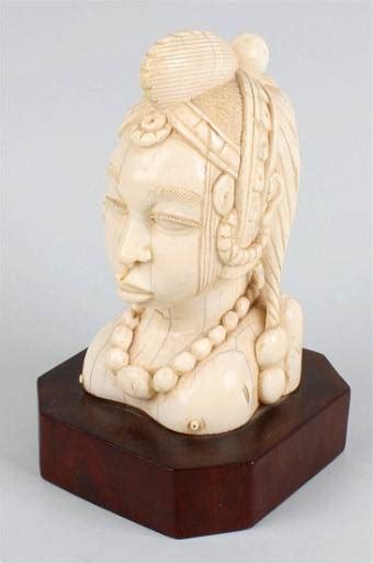 A 19th Century Carved African Ivory Head Dec 11 2012 Fellows In