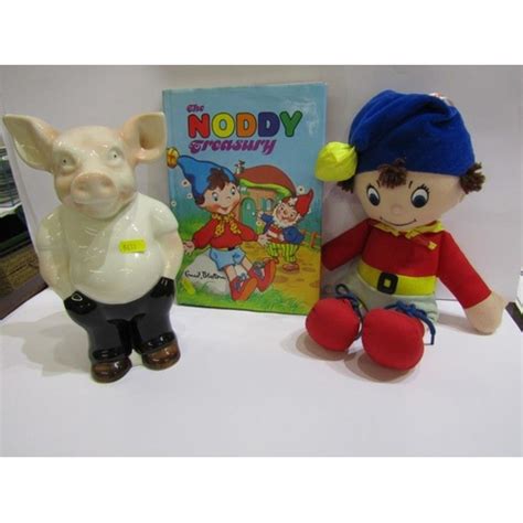 Noddy Soft Toy Related Book And Novelty Pig Money Box