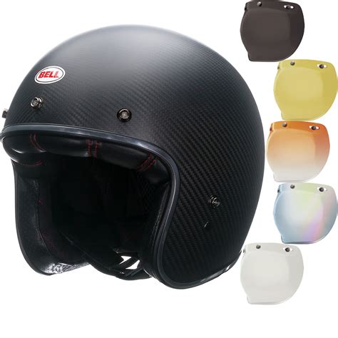 Great savings free delivery / collection on many items. Bell Custom 500 Carbon Matte Open Face Motorcycle Helmet ...