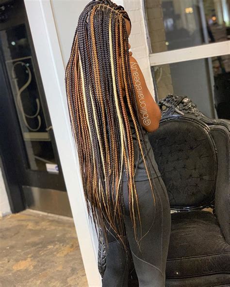 Long Box Braids Longboxbraids Let Me Remind You Of Who The Box Braid Queen Is Out Braided