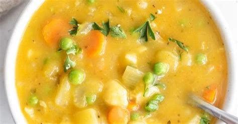 Recipes Laura Cauliflower Potato Soup With Peas