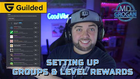 Setting Up Groups And Level Rewards For Your Guilded Server Youtube