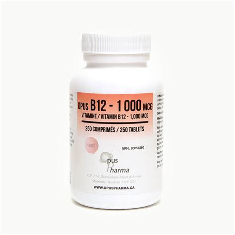 Opus Vitamine B12 1000 Mcg Opus Pharma