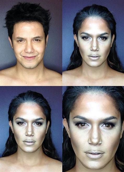 This Man Transforms Himself Into Female Celebrities Using Crazy Makeup