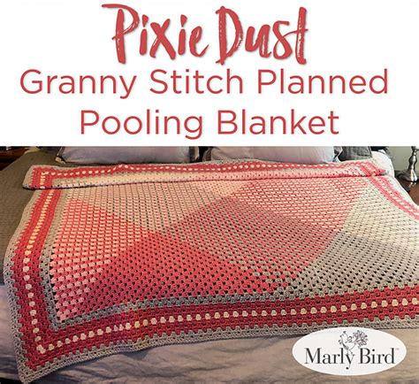 Ravelry Pixie Dust Granny Stitch Planned Pooling Pattern By Marly Bird