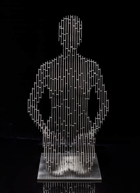 Julian Voss Andreae Creates Disapearing Human Sculptures