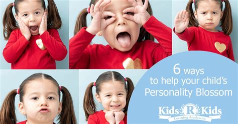 6 Ways To Help Your Preschoolers Personality Bloom Kids R Kids
