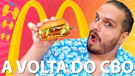 Chega De Sofrer O Cbo Voltou Mccrispy Chicken Legend Do Mcdonald S Youtube