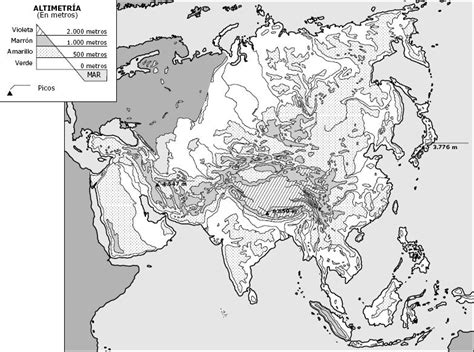 Morgue Acci N De Gracias Pubertad Mapa Fisico Asia Mudo Para Imprimir