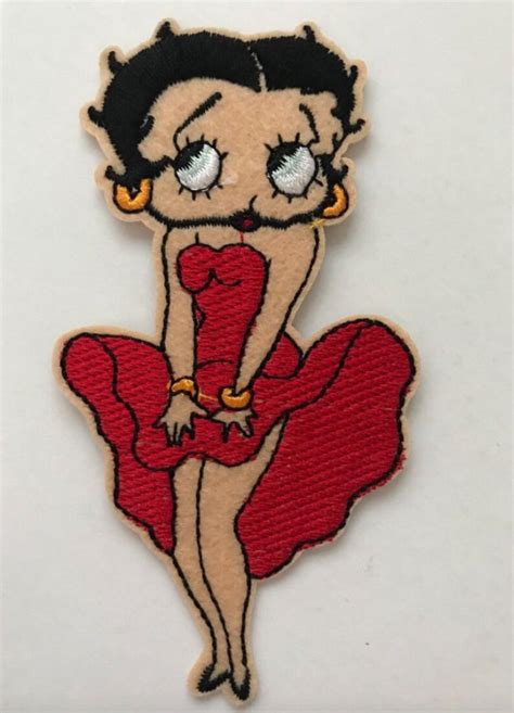 Betty Boop Iron On Applique Patch Etsy