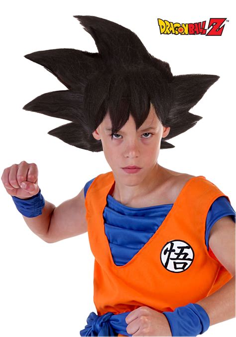 These dragon ball z party supplies are perfect for birthday parties. Child Goku Wig