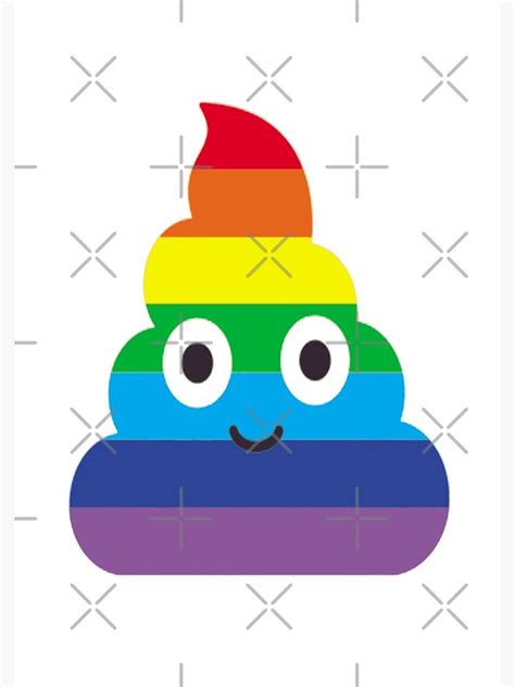 Rainbow Chibi Unicorn Poop Emoji Spiral Notebook For Sale By