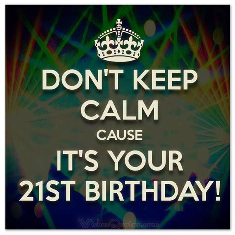 21 Unique 21st Birthday Wishes By Wishesquotes Happy 21st Birthday