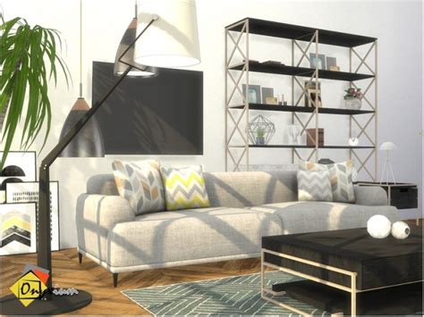 Brittany Living Room By Onyxium At Tsr Sims 4 Updates