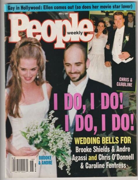 Andre Agassi And Brooke Shields Wedding Photos Brooke Shields Long