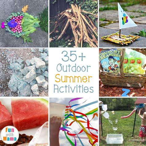 35 Summer Fun Outdoor Activities To Help Kids Stay
