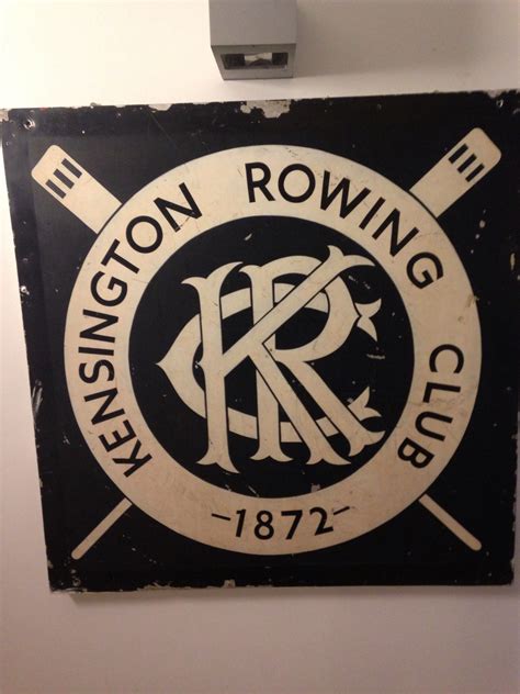 Kensington Rowing Club | Rowing club, Rowing, Club
