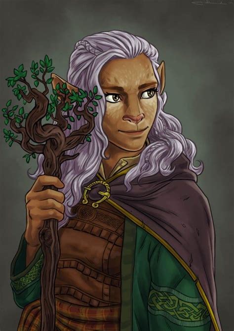 Firbolg Character Commission Fantasy Character Design Character Art