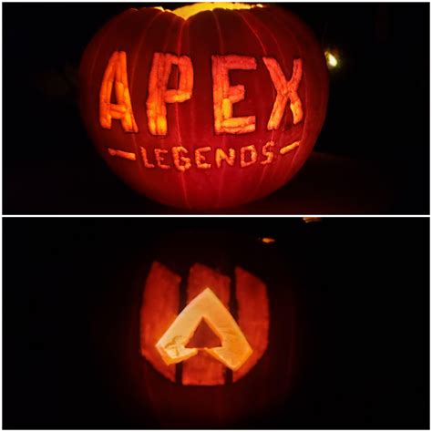 My Apex Themed Pumpkin Carving Rapexlegends