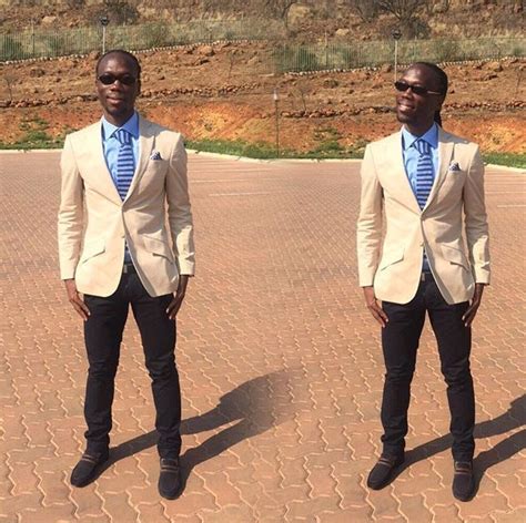 Reneilwe Letsholonyane Shows Off His Fashion Sense Check Out The Pics