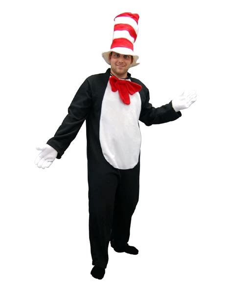Cat In A Hat Costume Adult The Costumery