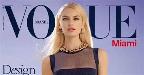 Smartologie Candice Swanepoel For Vogue Brazil Miami Edition Summer