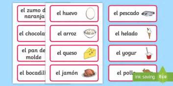 Spanish Food Vocabulary Get Images