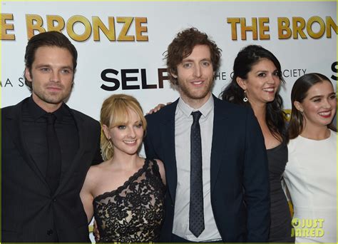 Sebastian Stan And Melissa Rauch Premiere The Bronze In Nyc Photo