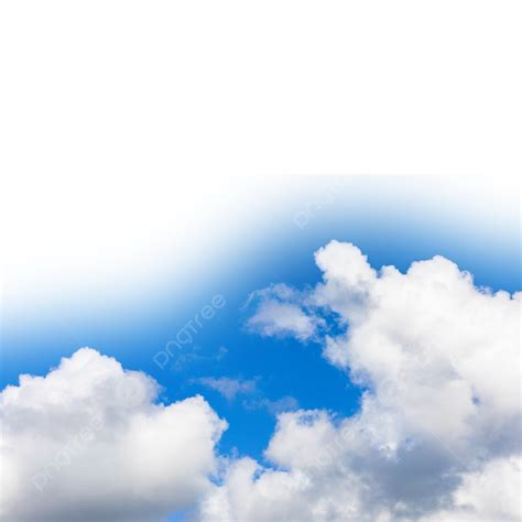 空の白い雲晴れた日の写真画像晴天イラスト素材透過、pngフリー画像ダウンロード Pngtree