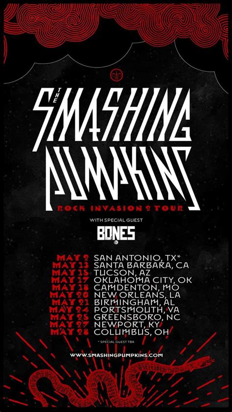 The Smashing Pumpkins Announce New Rock Invasion 2 Tour Dates