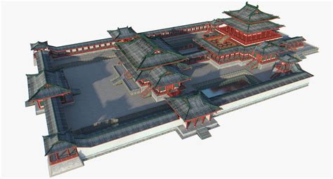 3d Model Chinese Palace