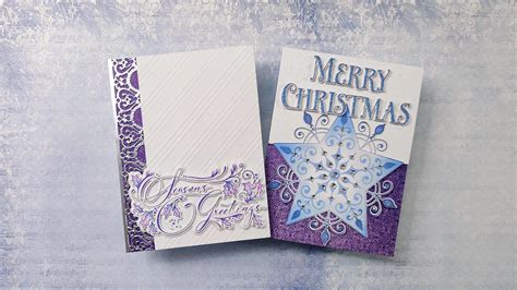 Ez Step By Step Video Tutorial Create Christmas Cards The Quick And Ez