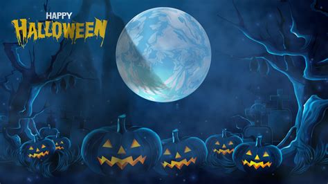 Animated Halloween Screensaver For Windows 10 Halloween Moon