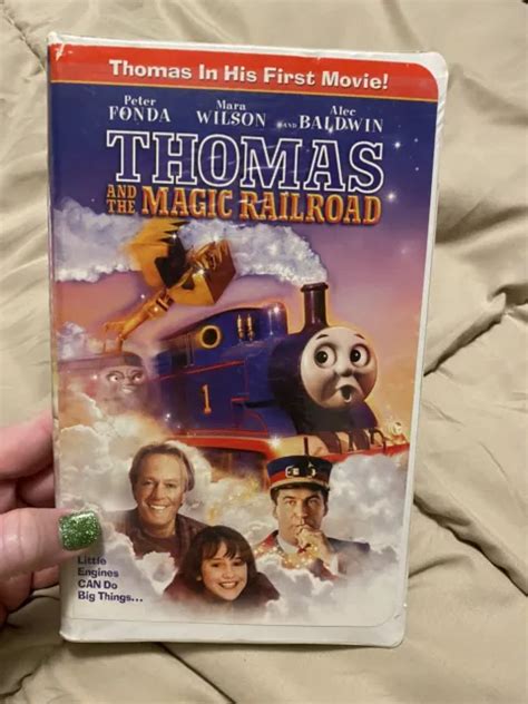 RARE COVER THOMAS And The Magic Railroad VHS 2000 Clam Shell Tank