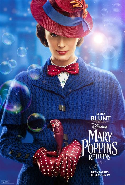 mary poppins returns 2018 poster 4 trailer addict