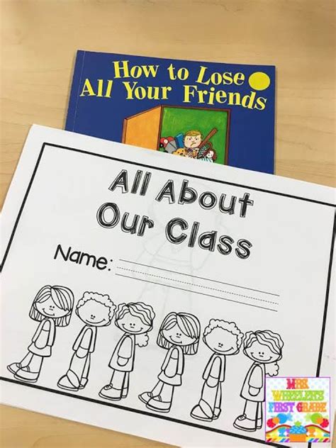 Free Classroom Expectations Class Book First Grade Activities