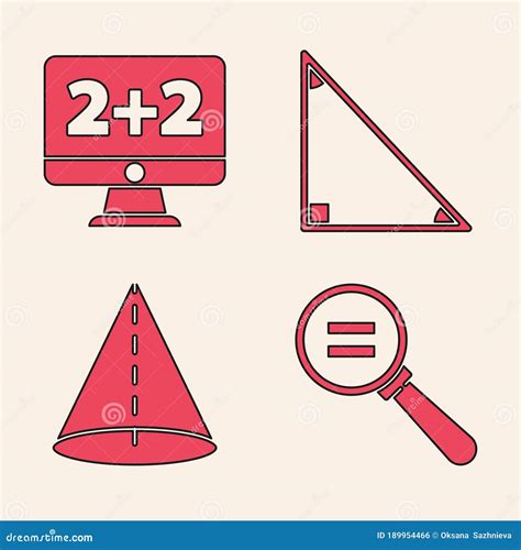 Set Calculation, Equation Solution, Triangle Math and Geometric Figure