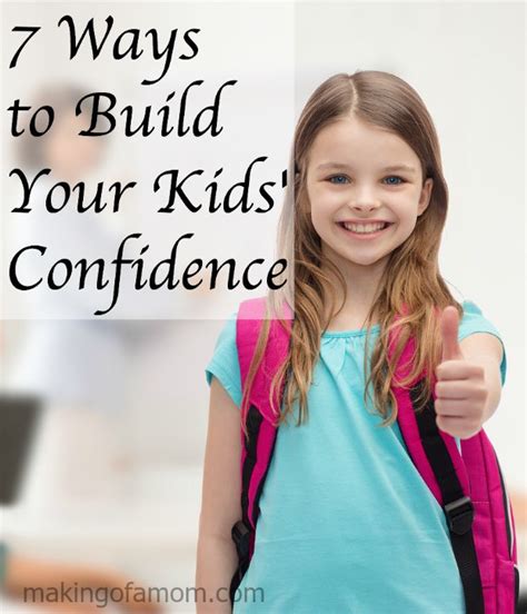 How To Build Confidence In Your Child