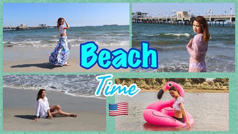 My Beach Time In Long Beach 🇺🇸🌊🏖 Youtube