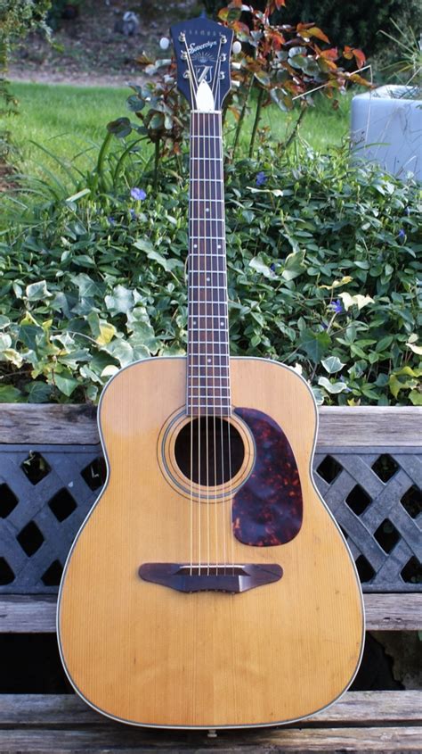 1960s Usa All Original Harmony Sovereign H1260 Acoustic Guitar