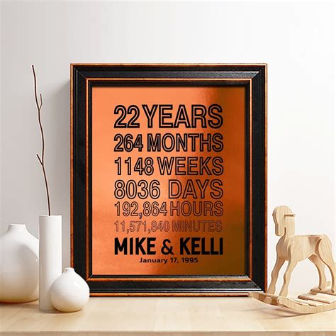 22nd Anniversary T For Husband 22nd Wedding Anniversary T For