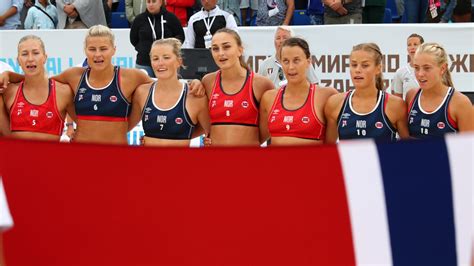Norway Womens Beach Handball Team Fined For Not Wearing Bikini Bottoms