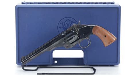 Smith And Wesson Model 3 Schofield Revolver With Case Rock Island Auction