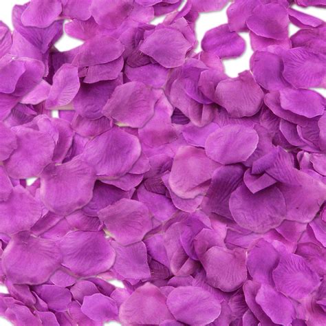Violet Silk Rose Petal 600 Pieces For Wedding Party Favors Arts And
