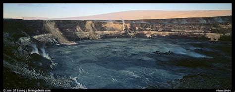 Panoramic Picturephoto Volcanic Crater And Extinct Shield Volcano