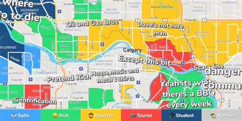 Calgary Neighborhood Map