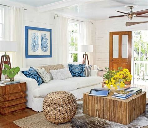 Awesome 50 Cozy And Stylish Coastal Living Room Decor Ideas