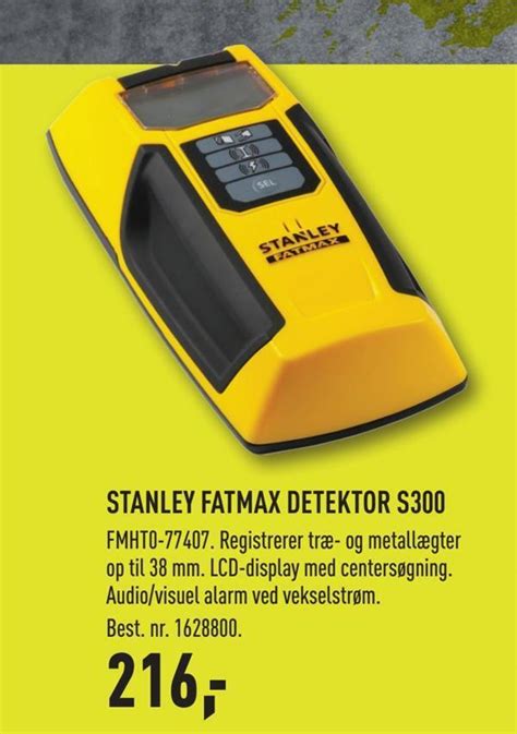 Stanley Fatmax Detektor S Tilbud Hos Johannes Fog