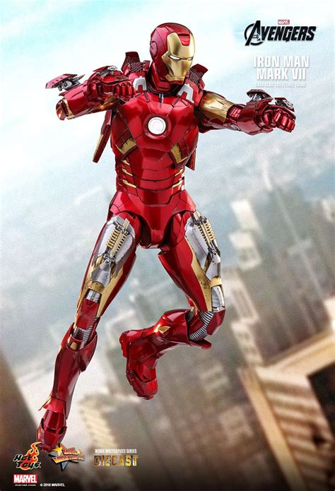 Mms500d27 Iron Man Mark Vii The Avengers Theherotoys
