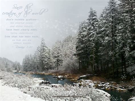 Winter Scripture Wallpaper Wallpapersafari